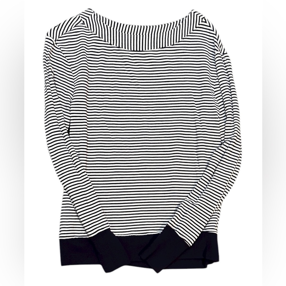 Athleta Boatneck Long Sleeve Top